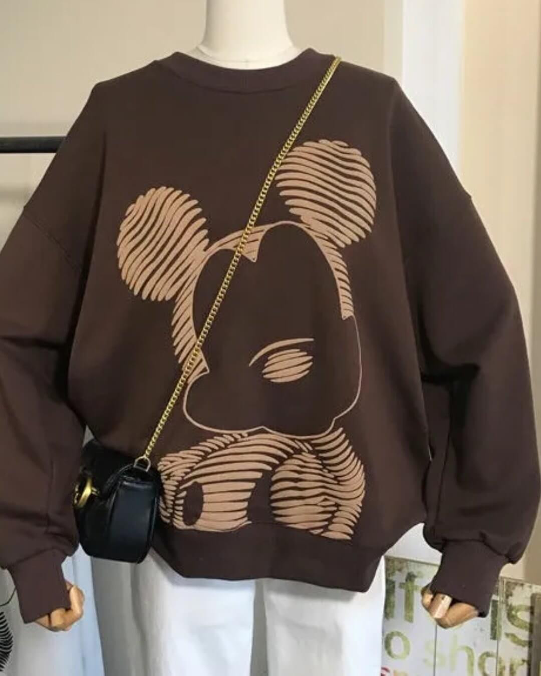 Mickey in Shadow – Classic Sweatshirt