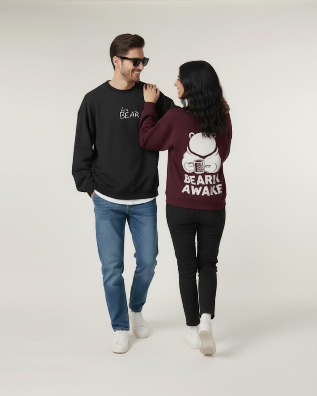 Lazy Bear Sweatshirt – Bearly Awake