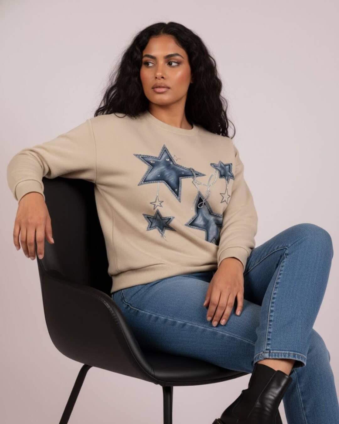 Denim Stars – Classic Sweatshirt