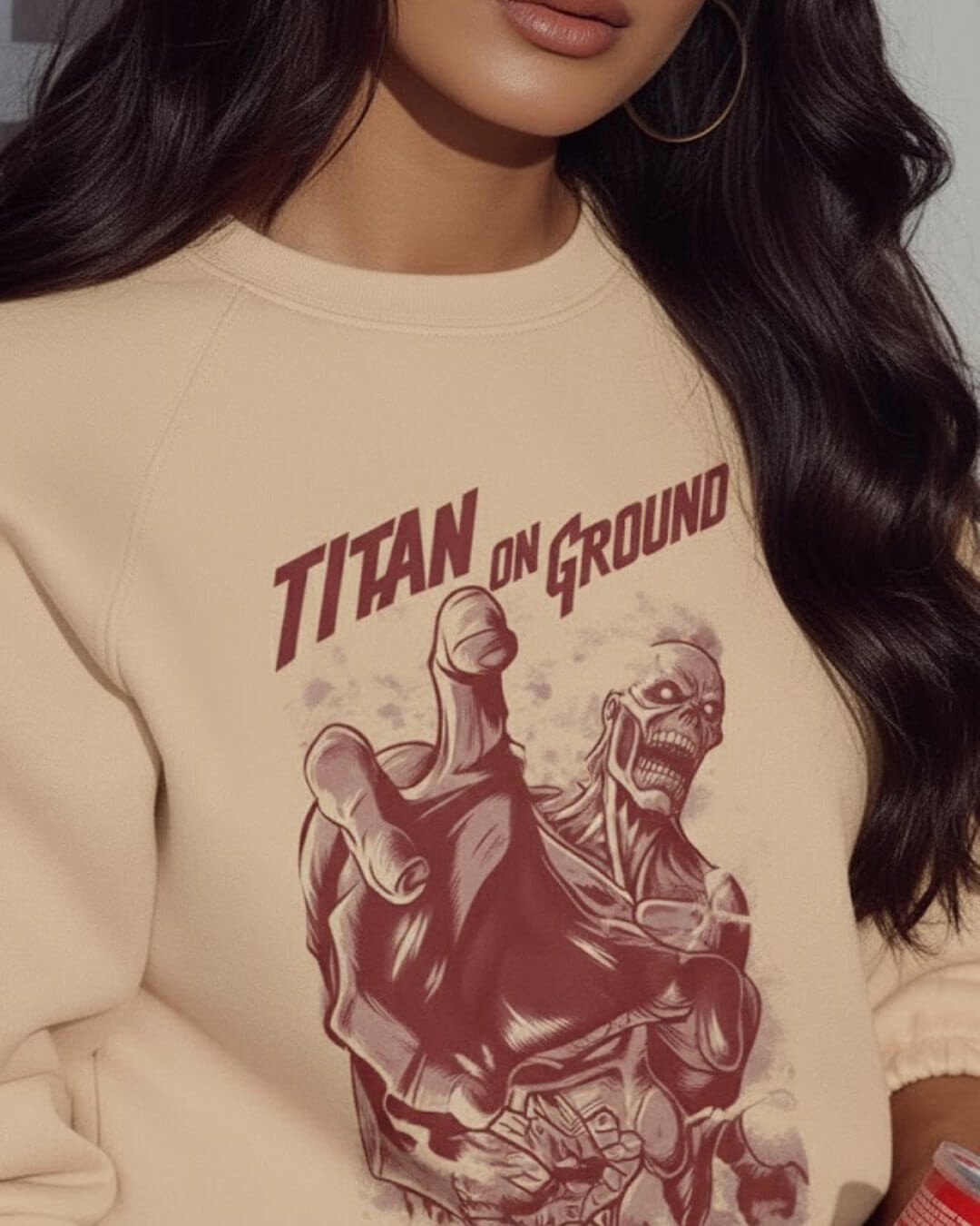 Titan on Ground - Sweatshirts Winters