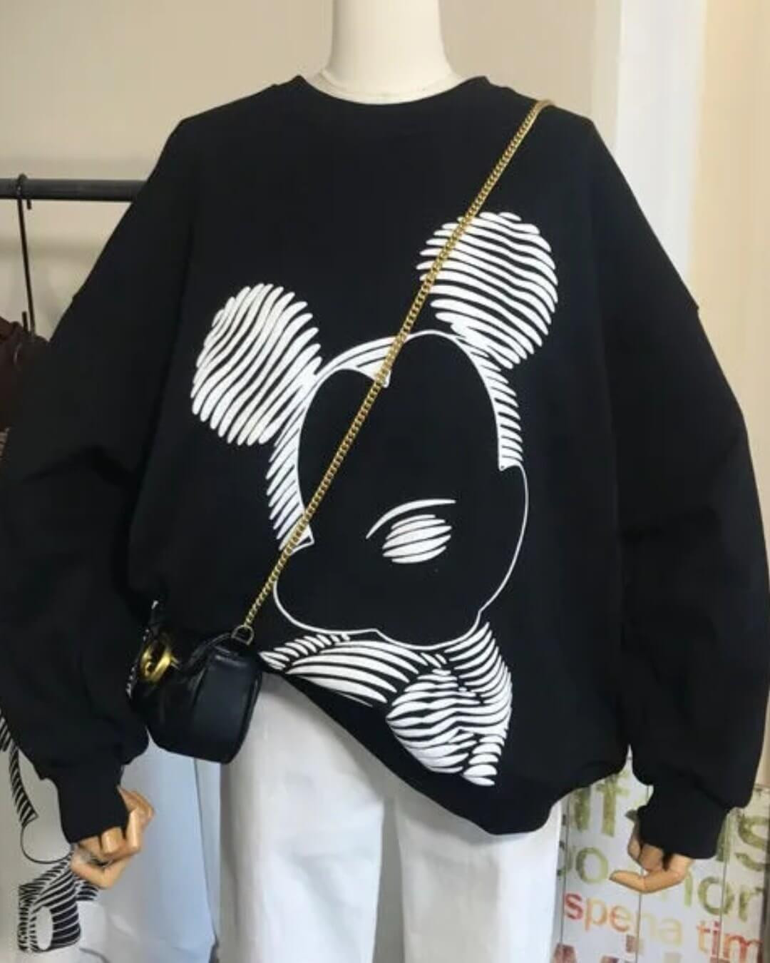 Mickey in Shadow – Classic Sweatshirt