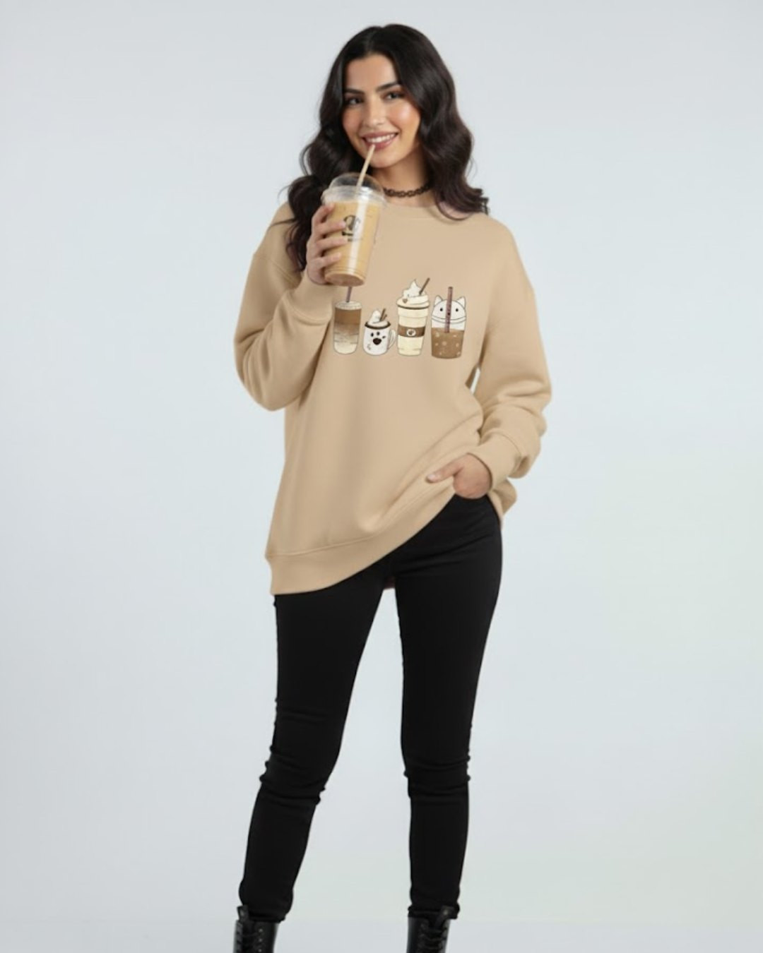 Iced Coffee - Classic Fit Sweatshirts Winters