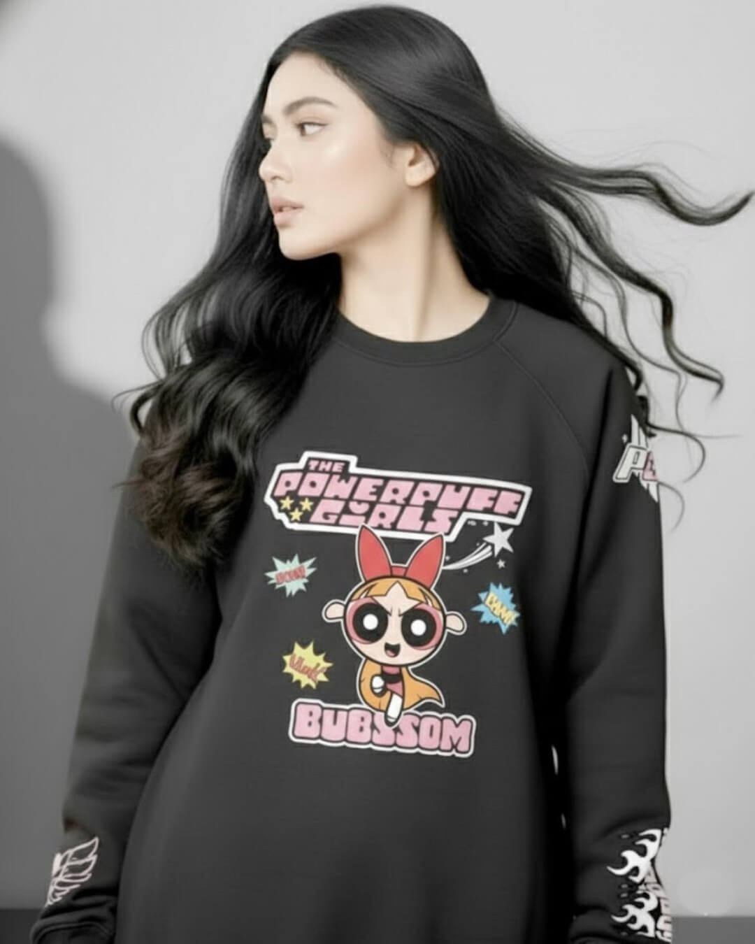 Blossom Powerpuff Girls – Cartoon Network Sweatshirt