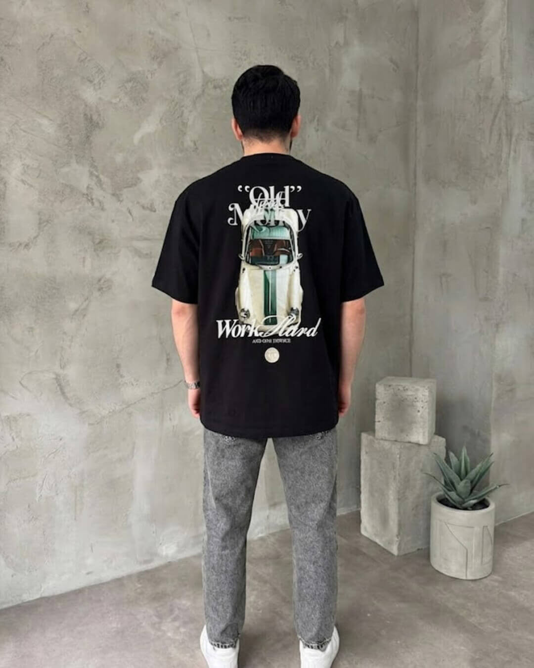 Work Hard Premium Aesthetic T-Shirt