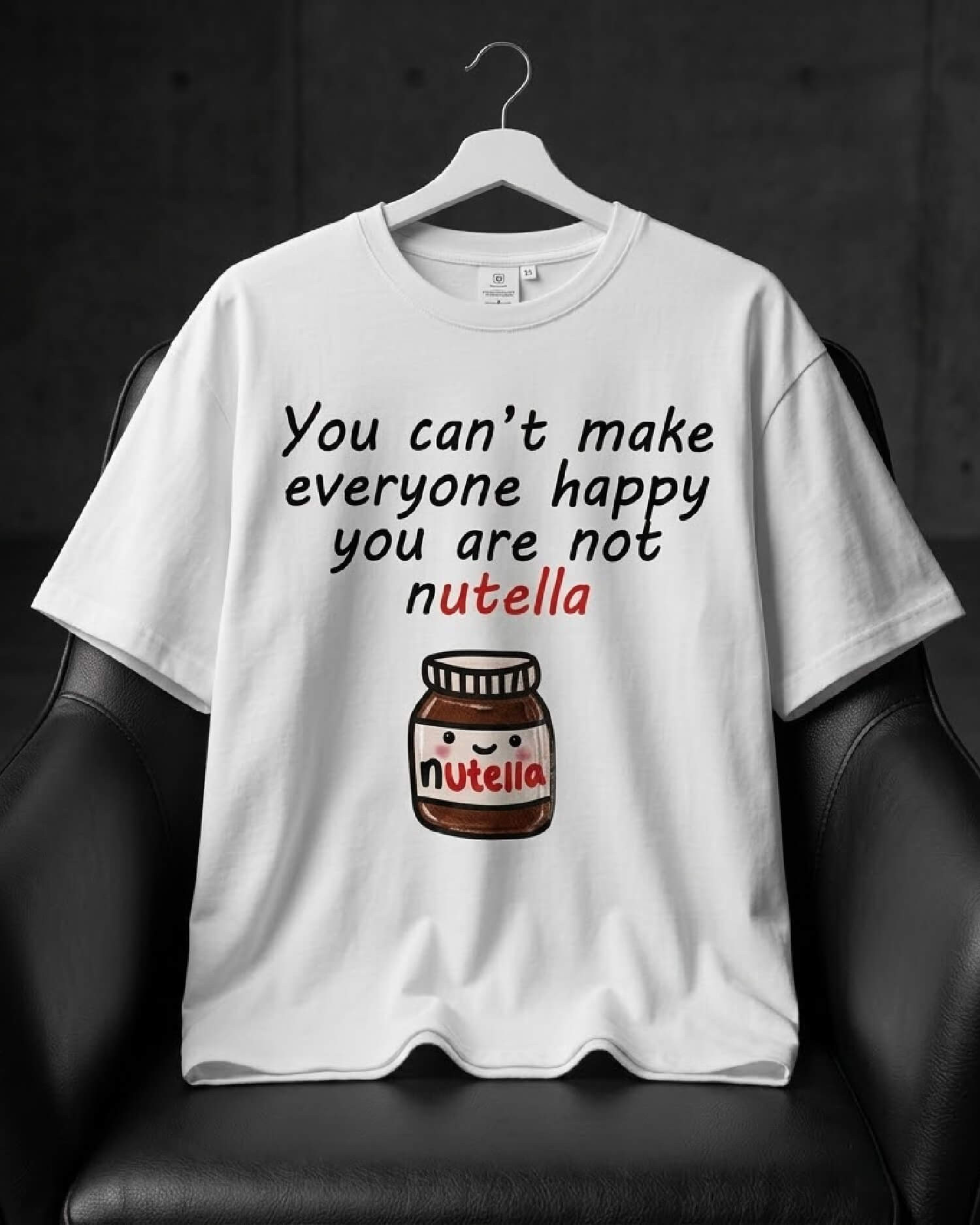 Cute Nutella Humor Casual T-Shirt