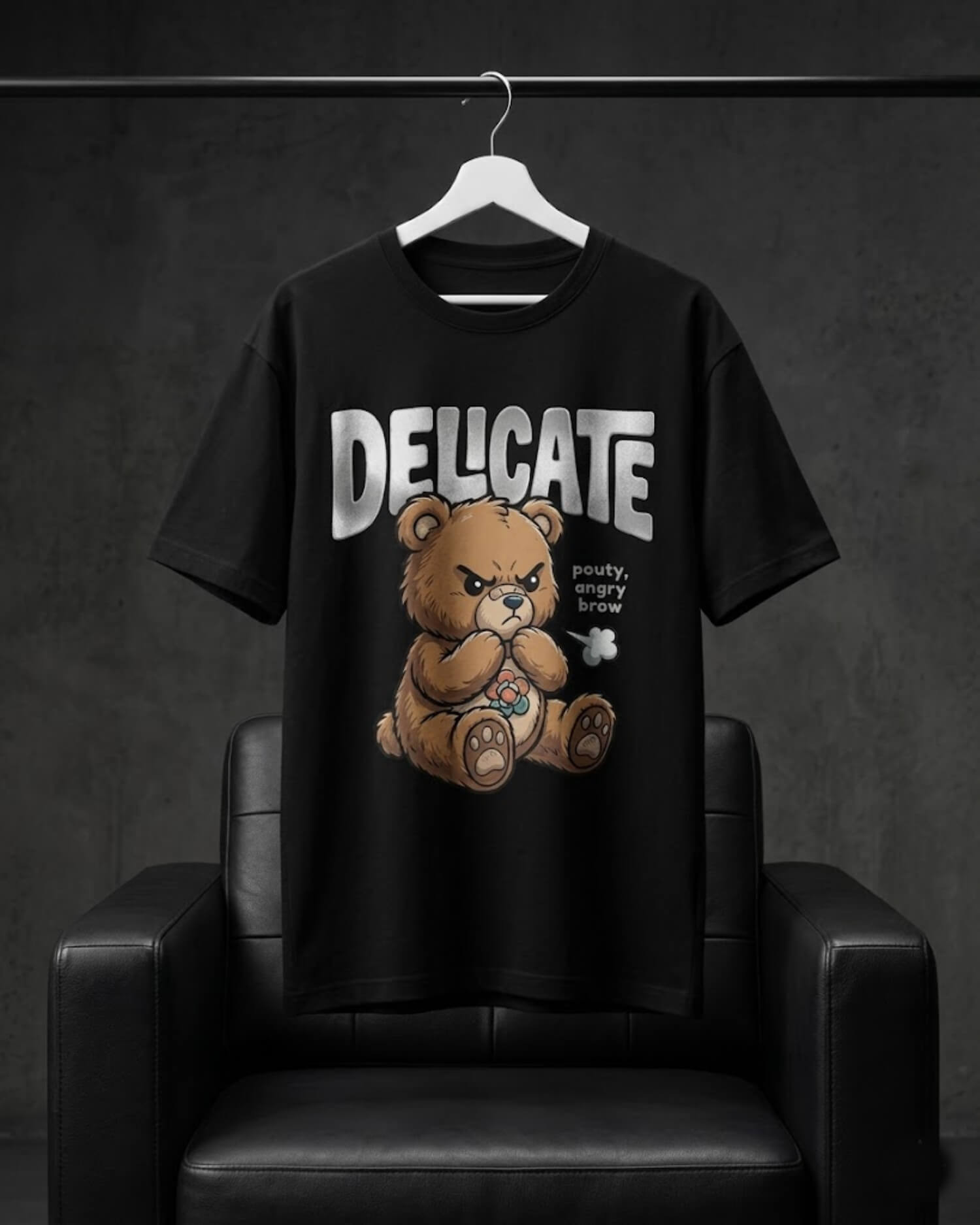 Delicate – Mood Swing Bear Tee