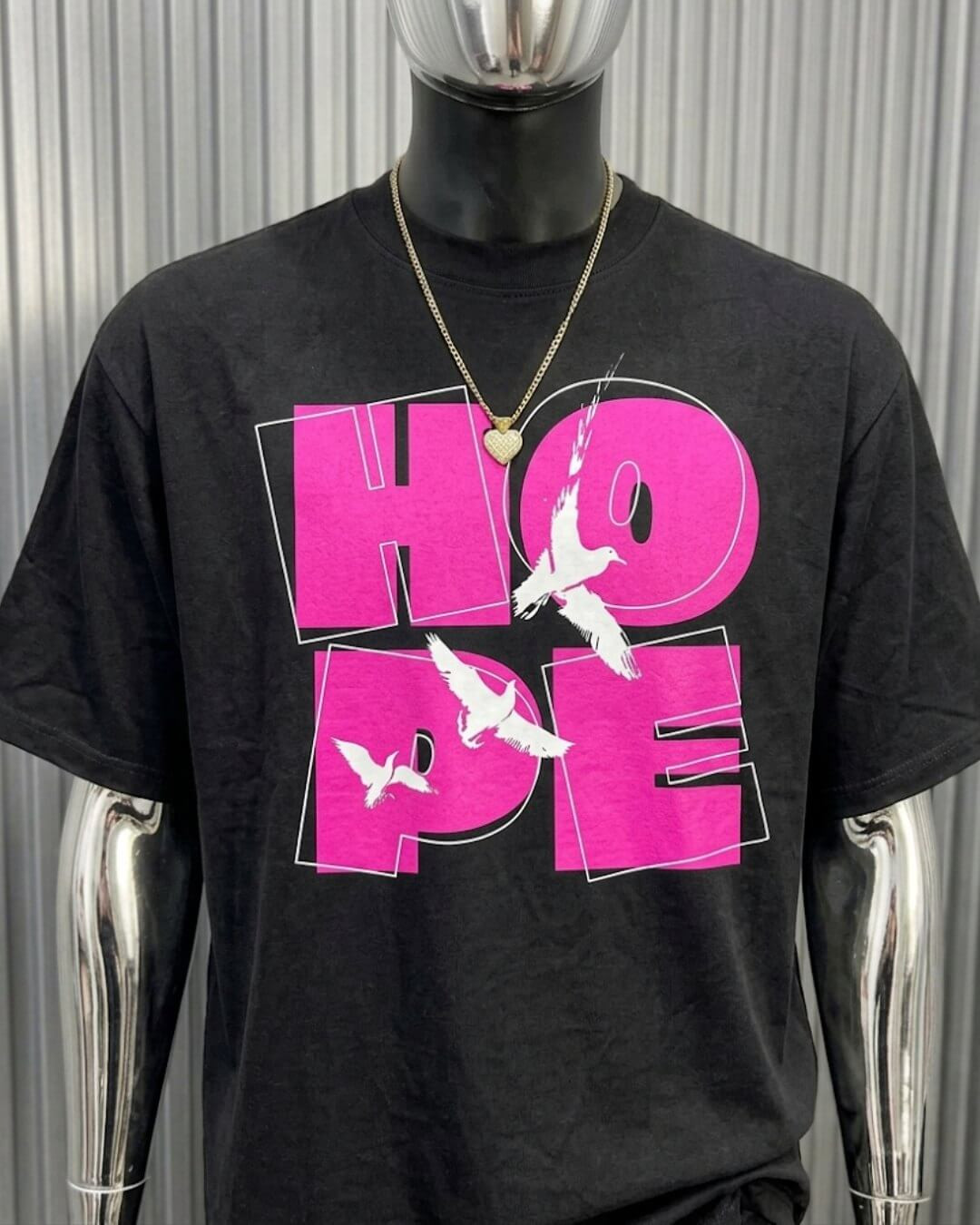 Hope Pink - Relax fit T Shirt
