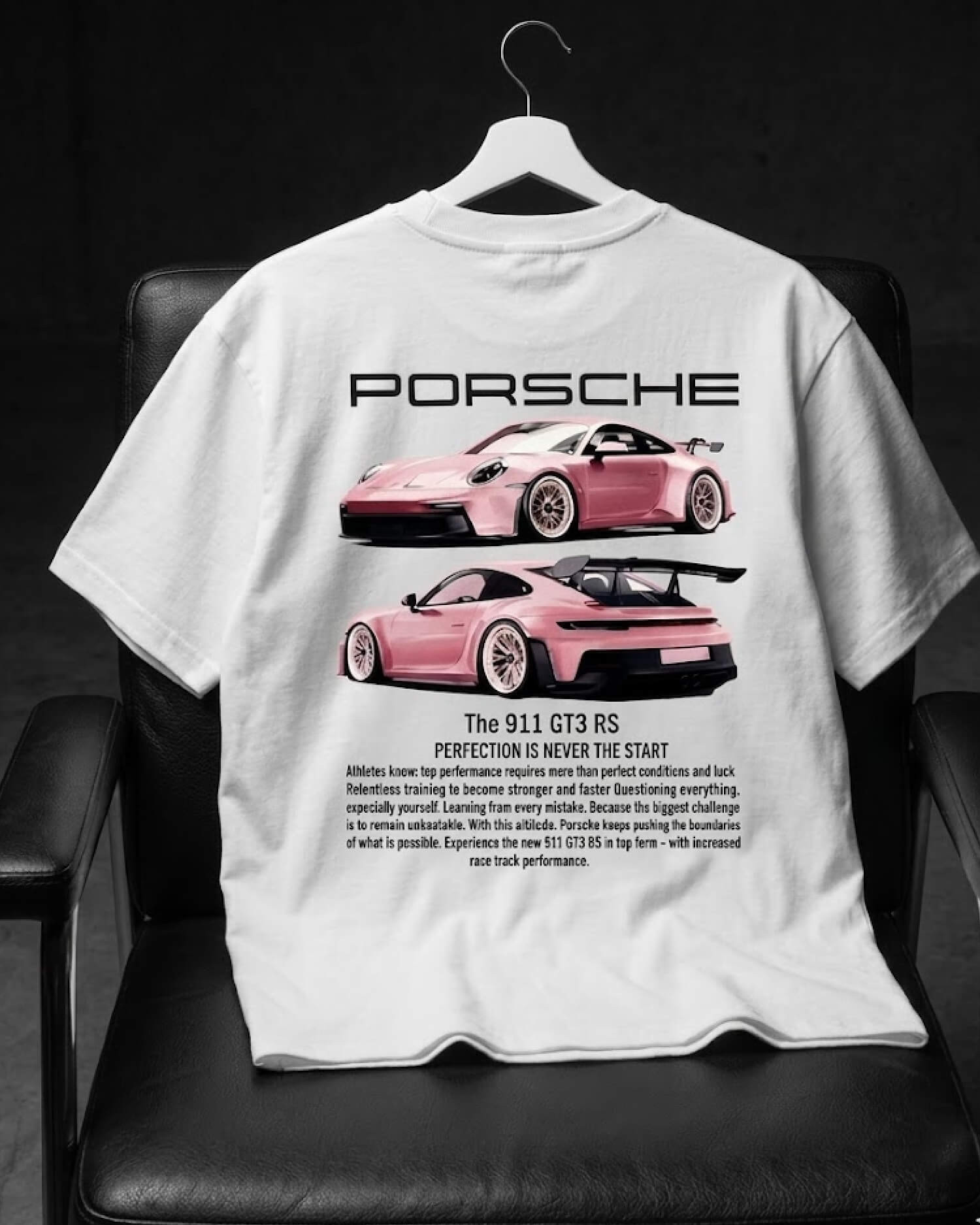Porsche women's - Pink T-shirt