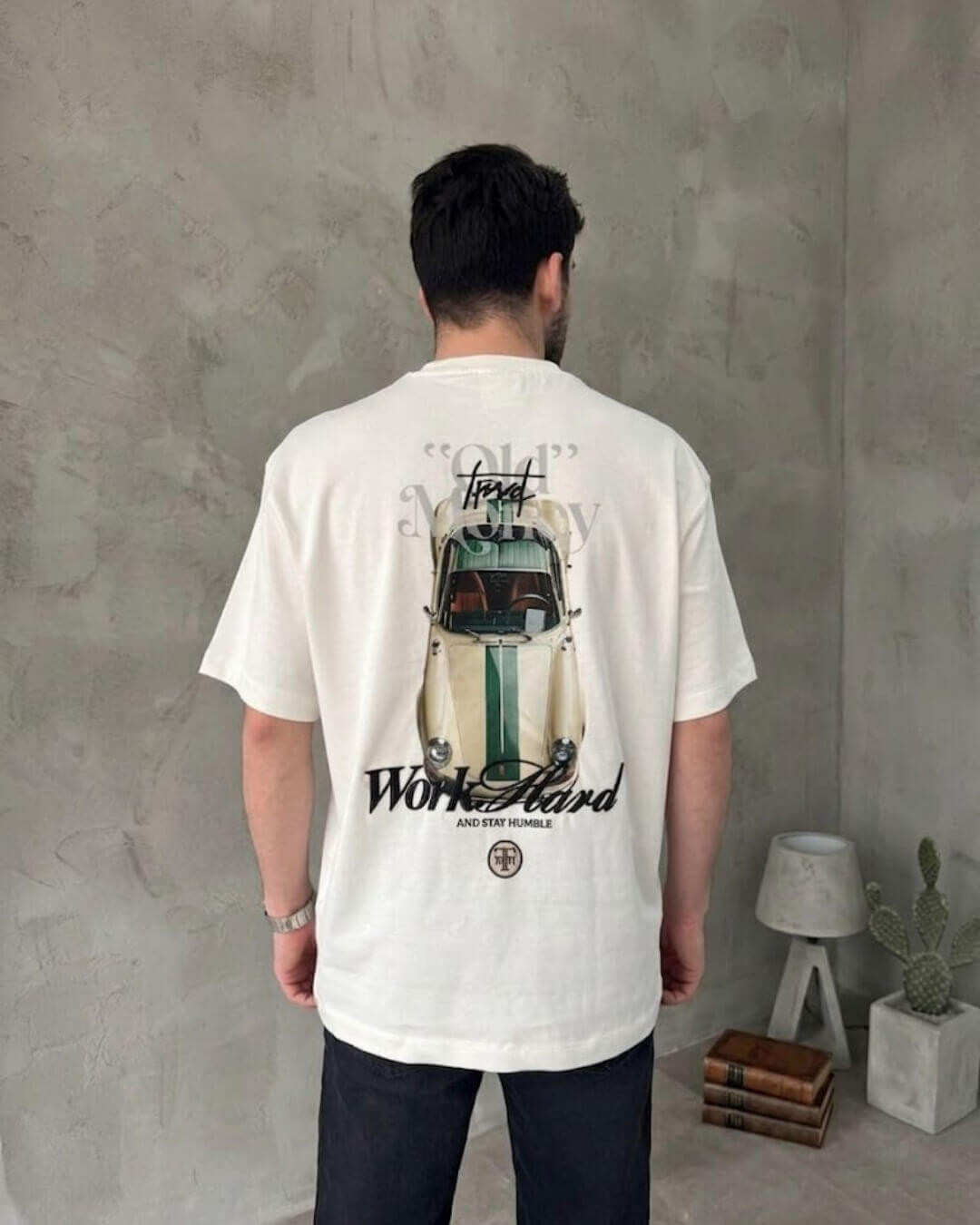 Hustle Mindset Quote Graphic Tee