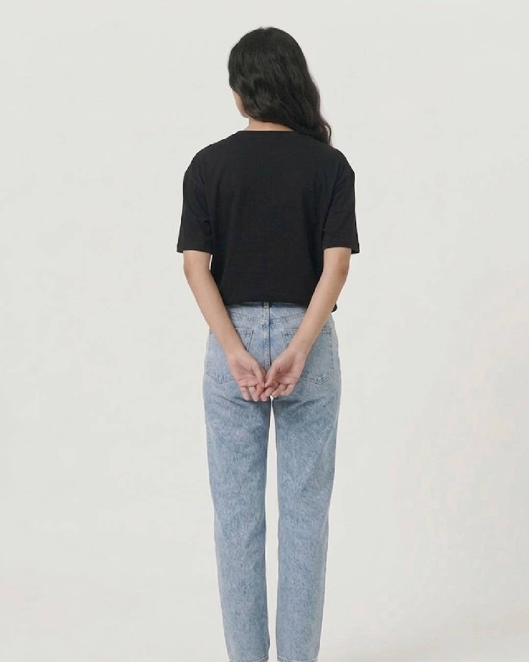 Midnight Bloom – Embroidery T-Shirt