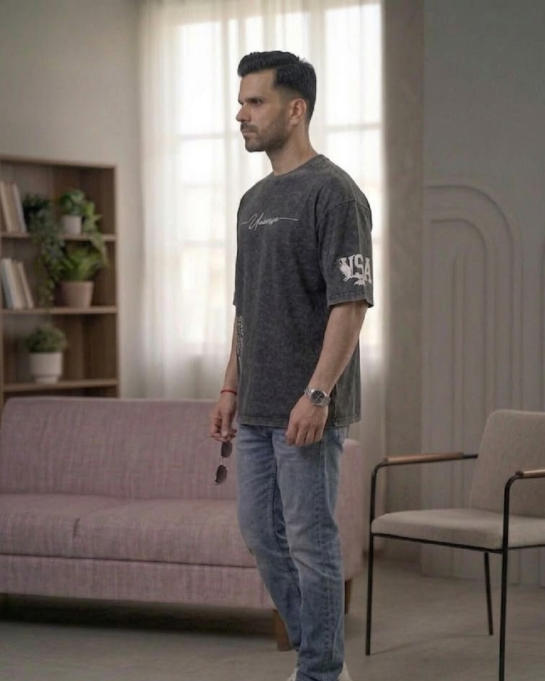 LA Urban Acid Wash - Oversized T-Shirt